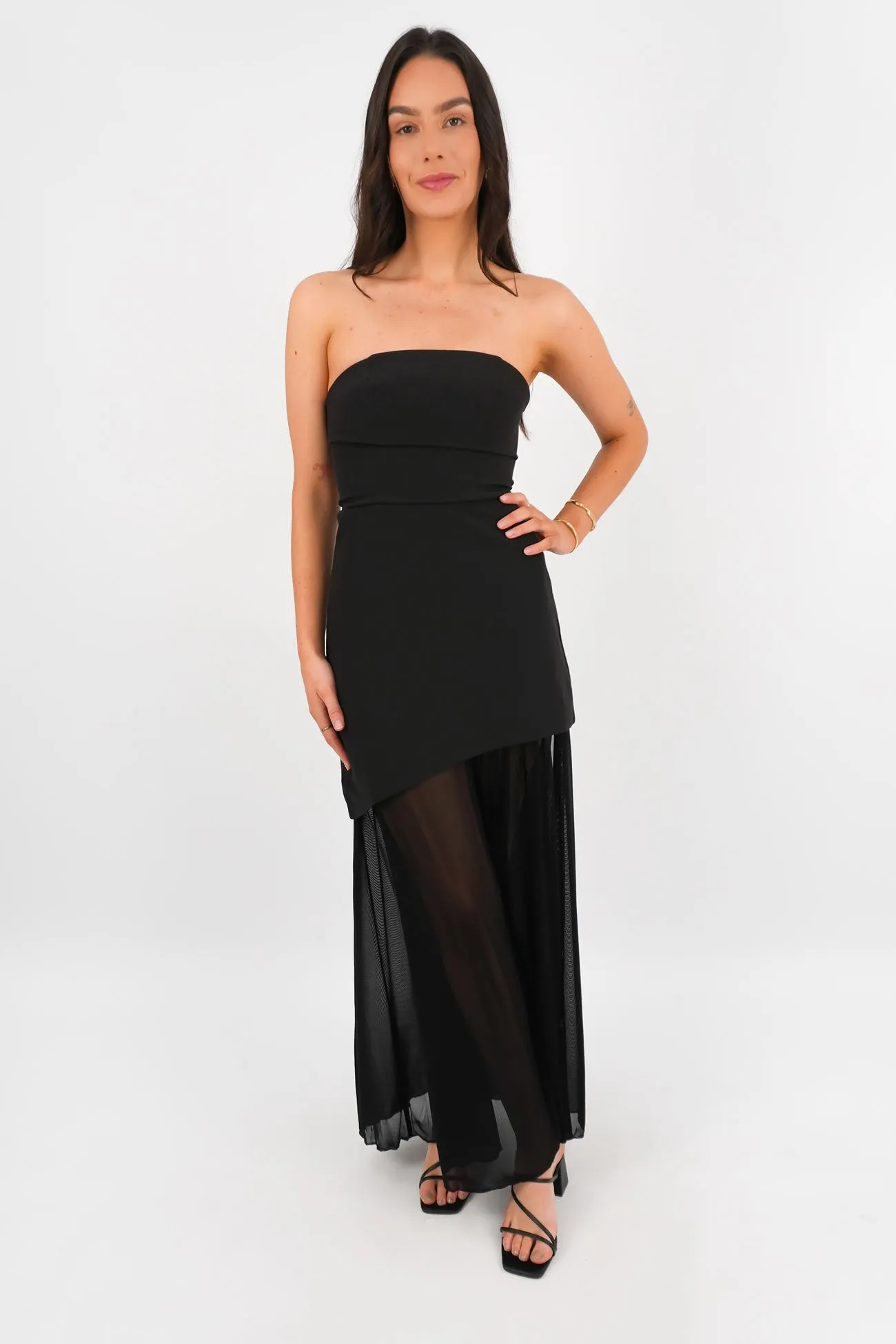 Smart and Sleek Alessia Midi Dress Black