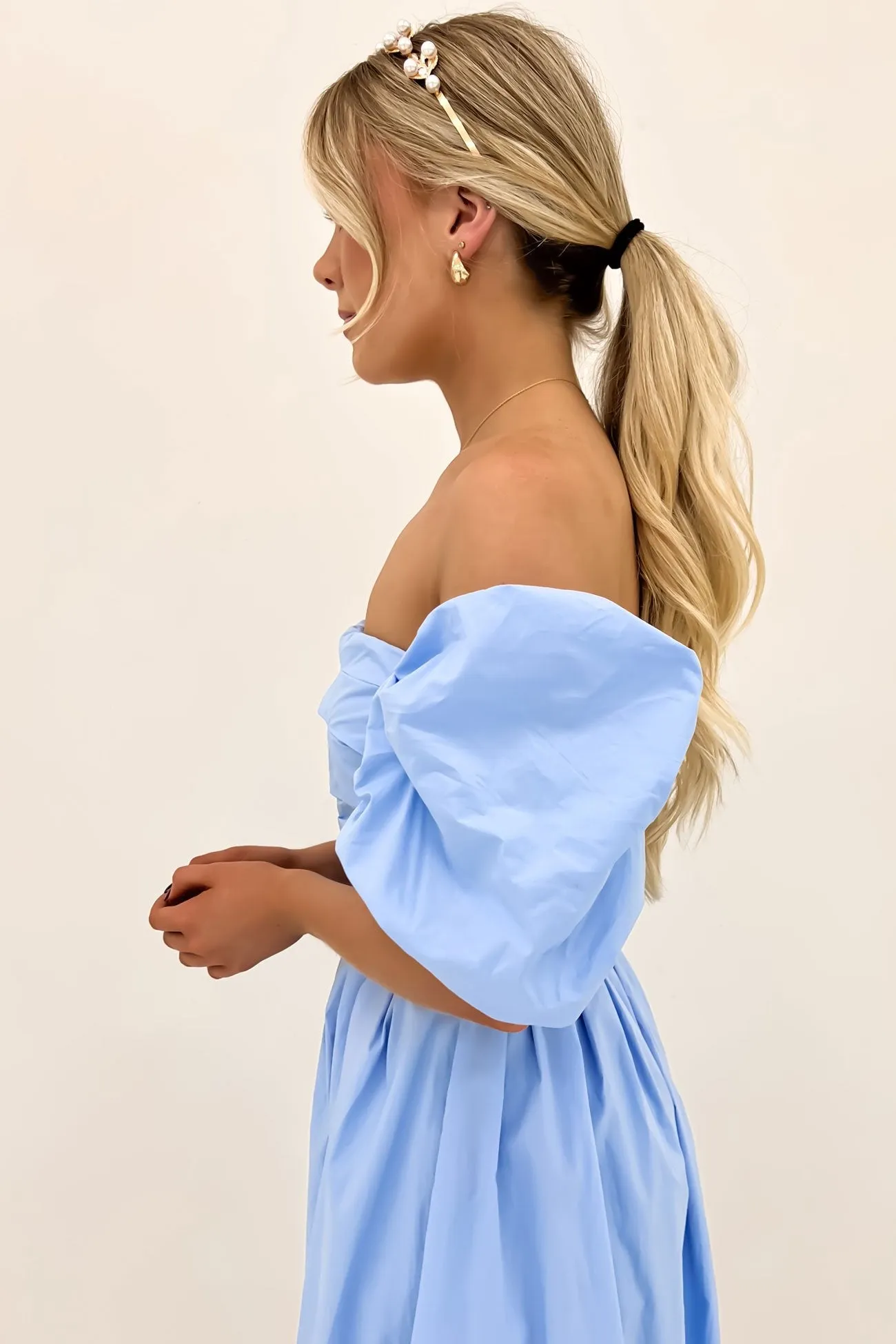 Dempsey Midi Dress Blue Fresh Flow