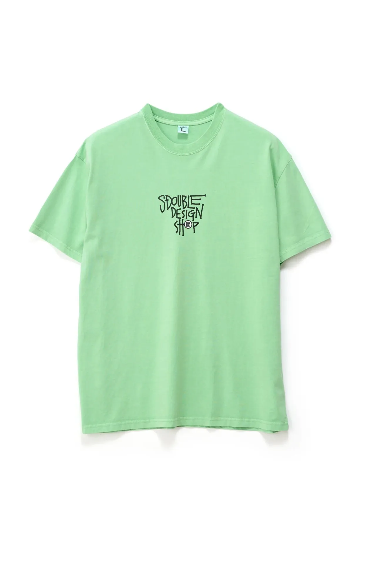 Slim fit clothing Trendy Vibes Dot Shop Short Sleeve Tee Pigment Green