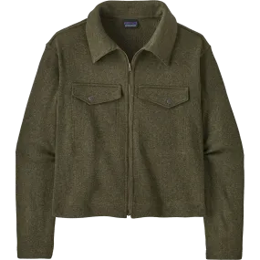 Women's Better Sweater Zip Chore Jacket Clean Jacket Detail OdorResistant Treatment