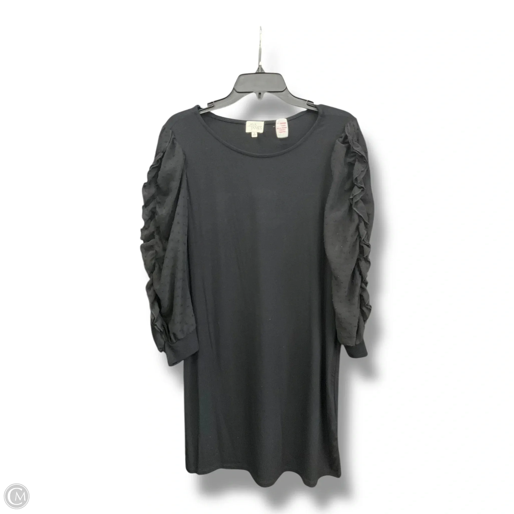 Casual Chic Dress Party Short By Ava James In Black, Size: S