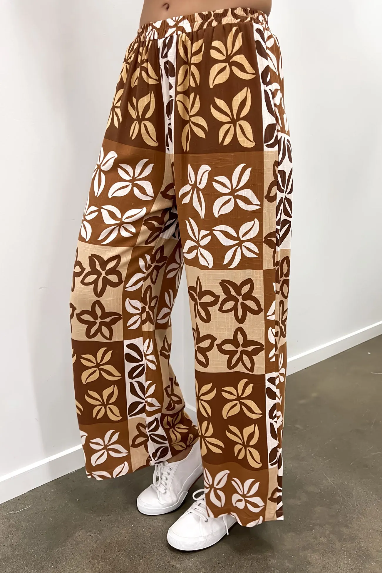Relaxed Wear Clara Pant Brown Milan