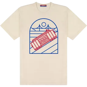 Odor Control Finish Cable Car Unisex Tee