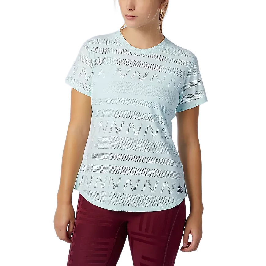 Women's Q Speed Jacquard Short Sleeve AllSeasonWear