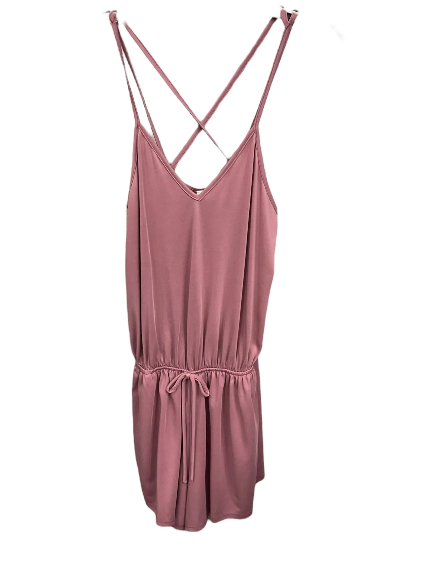 Pink Romper Clothes Mentor, Size Xs Spring Vibe