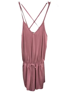 Pink Romper Clothes Mentor, Size Xs Spring Vibe