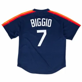 Craig Biggio Houston Astros 1991 Throwback Batting Practice Jersey Double Stitched Hem Ready To Move
