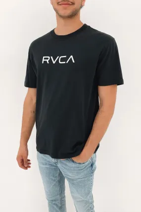 comfortable option Trendy Top Big RVCA Washed Short Sleeve Tee RVCA Black