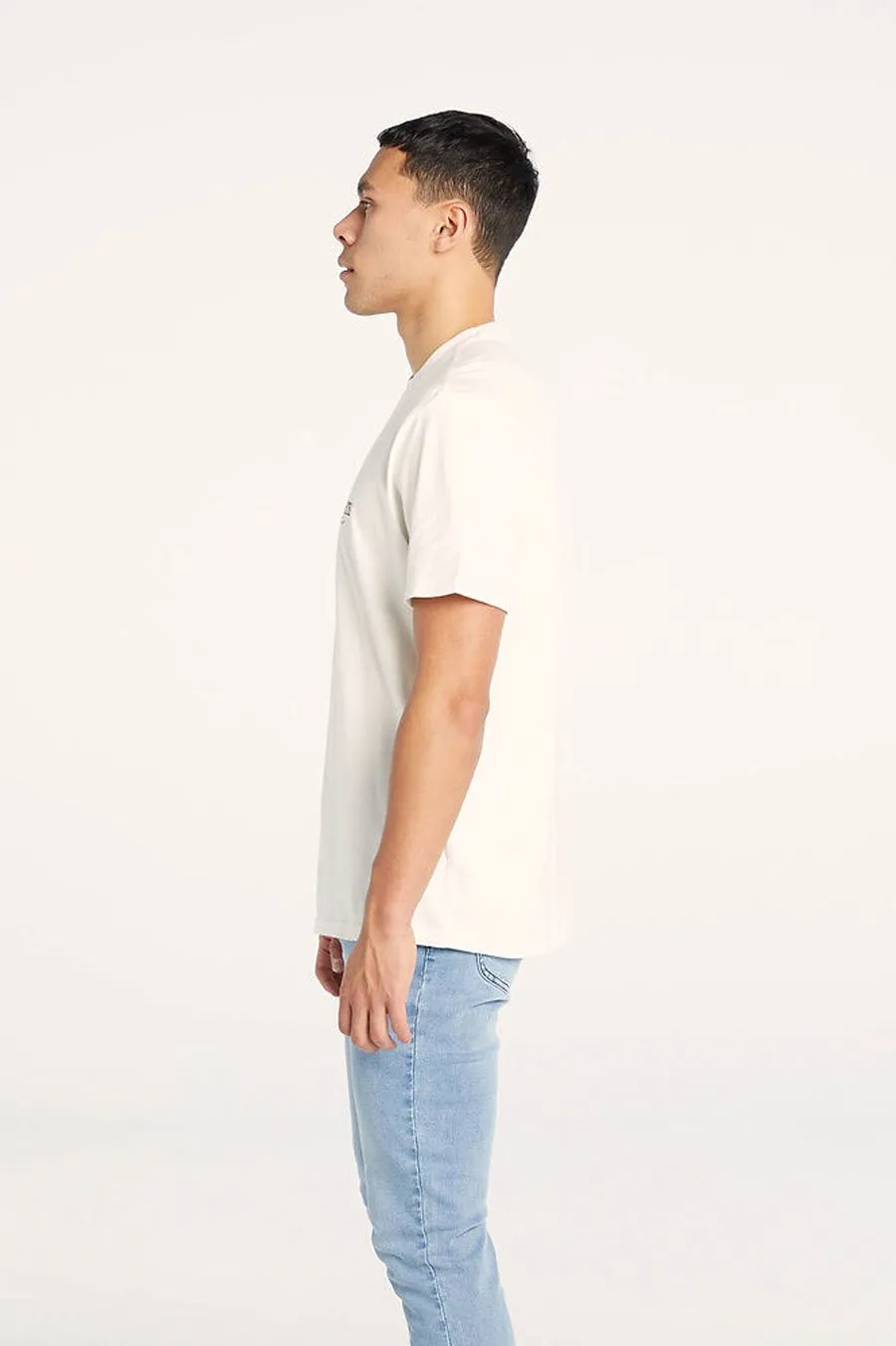 OversizedSilhouette Riders EST 1934 Tee Vintage White
