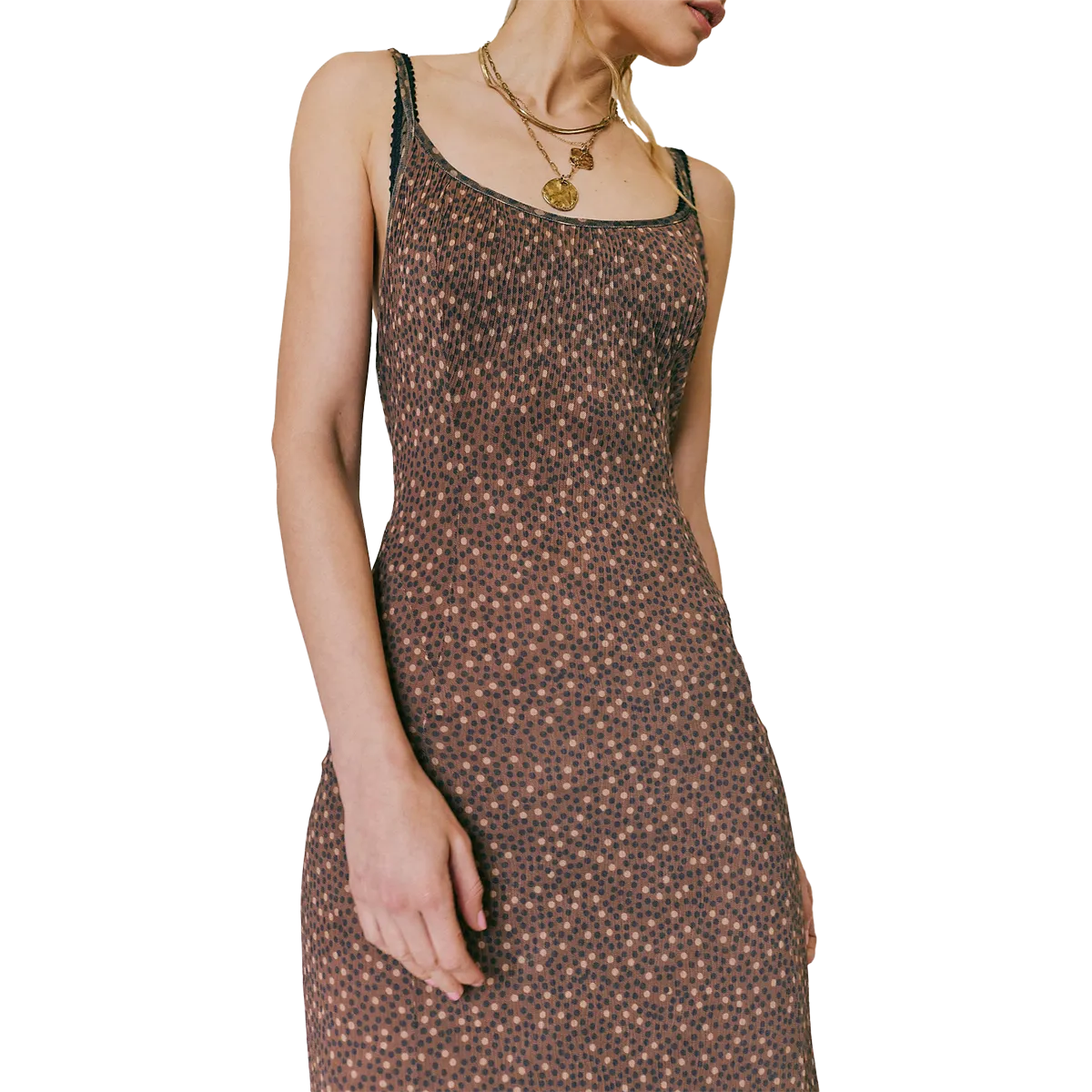 Fresh Aesthetic Texture Shot Women's Zoey Printed Maxi