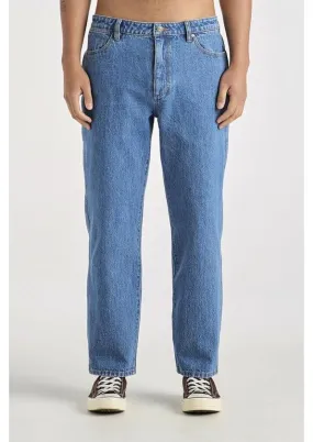 Artist Vibe Everyday Regular Style Slacker Jean Elipse Blue