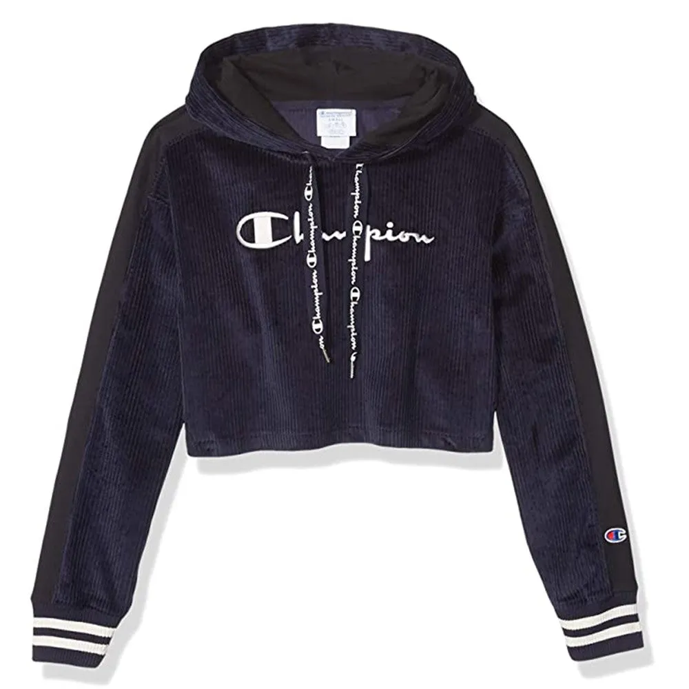 High - quality Fabric Cropped Hoodie Women