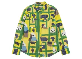 quick dry Reversible Denim Tears X Levi'S Western Shirt Gullah Green