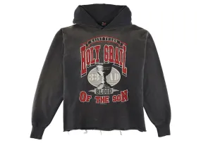 Reinforced Seams Saint Mxxxxxx X Denim Tears Holy Grail Hoodie Vintage Black