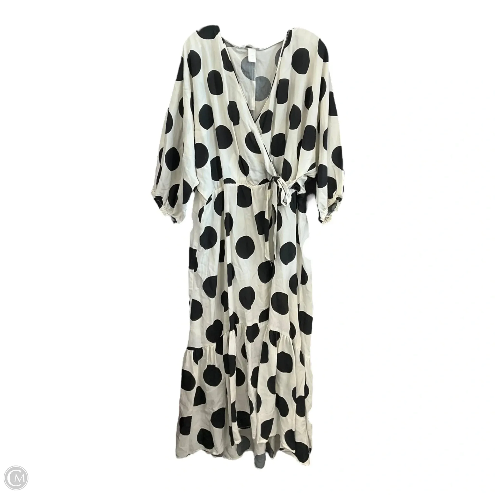 Dress Casual Maxi By H&m In Polkadot Pattern, Size: Xxl Lightweight warm-weather dress