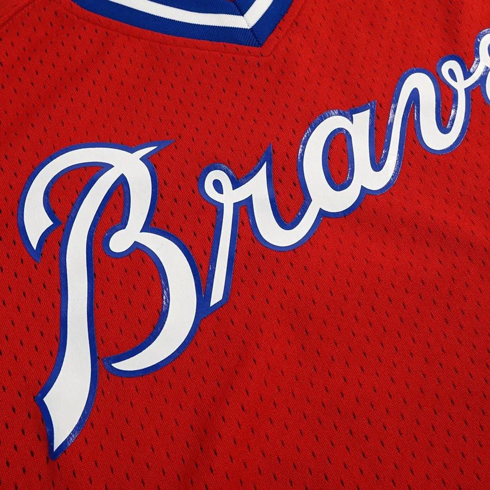 Dale Murphy Atlanta Braves 1980 Throwback Batting Practice Jersey Dynamic Ergonomic Fit Odor Resistant Clothing Tech