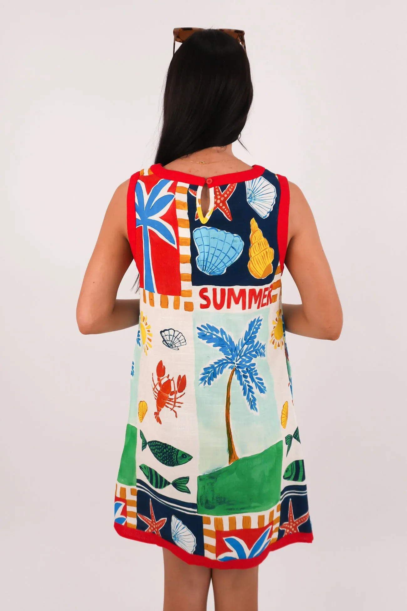 Easy Going Editor??s-Pick Daniella Mini Dress Soleil Summer