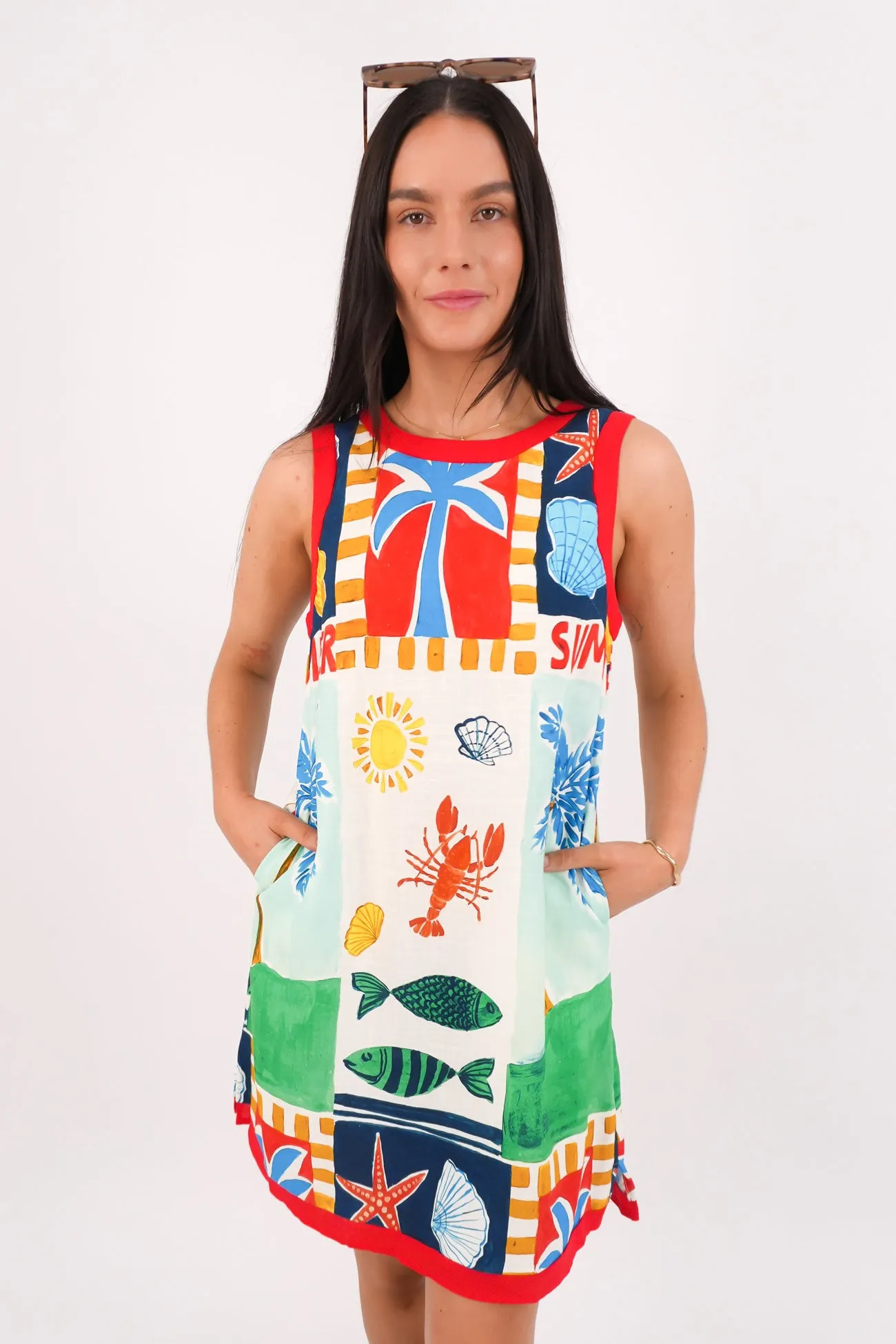 Daniella Mini Dress Soleil Summer Light Blend Guest Glam