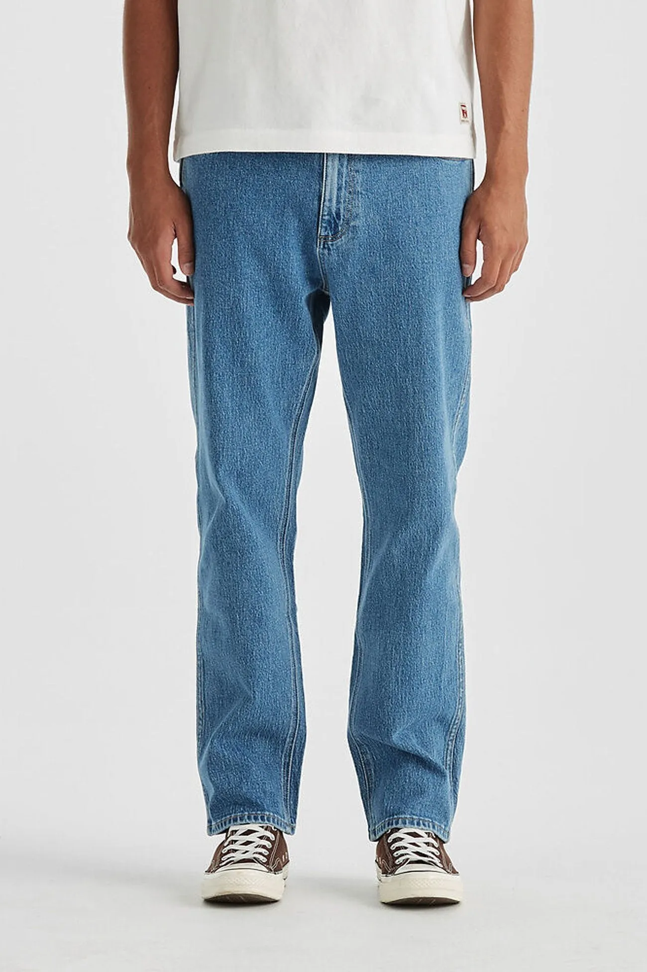 Sunny Vibes Vibrant Relaxed Style Eazy Straight Jean Moonlight Blue