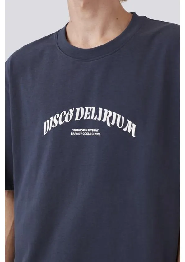Fashionable Comfort Cozy Vibe Delirium Tee Slate