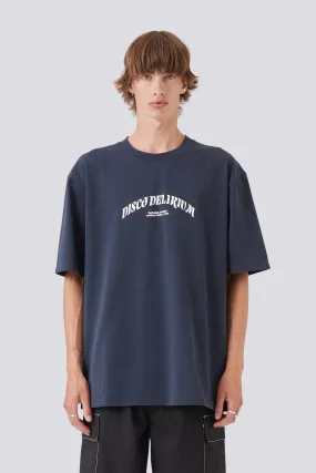 Wrinkle Resistant Delirium Tee Slate