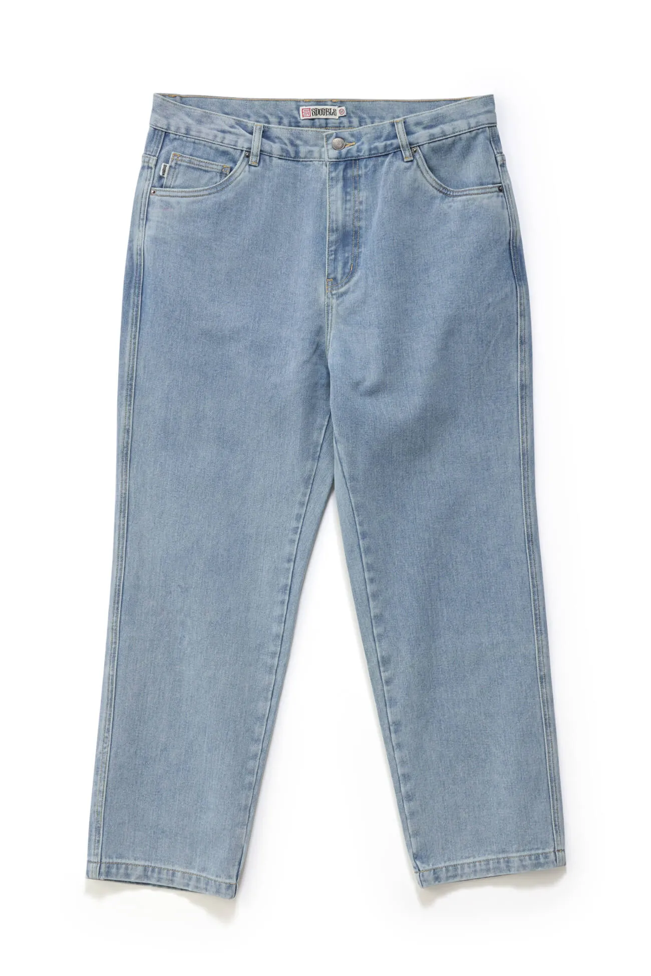 Denim Standard Jean Fade Wash Festival Outfit Affordable Sunny Vibes Couple Look Lightweight