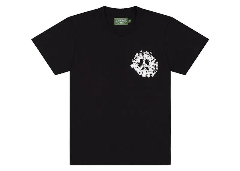 Denim Tears Denim University Tee (Ss24) Black Debossed Design Fashionable Design