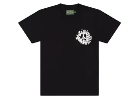 suede look Straight Cut Denim Tears Denim University Tee (Ss24) Black