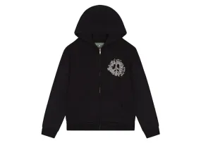 Fashion-Forward High-End Finish Denim Tears Denim University Zip Hoodie (Ss24) Black