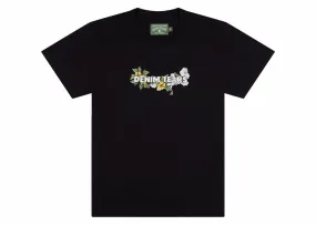 Luxury Quality Denim Tears Logo Tee Black