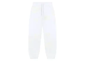 Denim Tears Mono Cotton Wreath Sweatpants White velcro Scoop neck