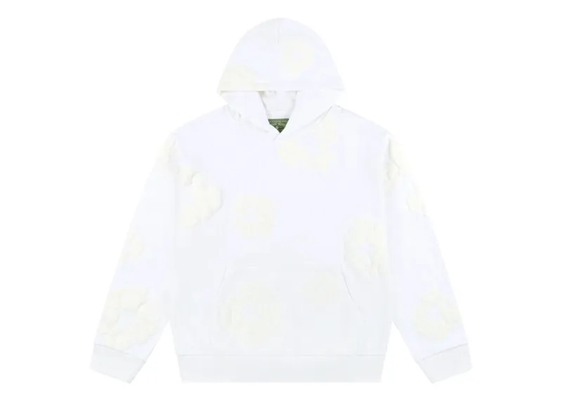 Stylish Appeal Denim Tears Mono Cotton Wreath Sweatshirt White