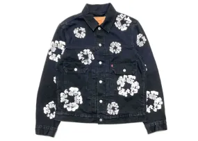 Solid Color Denim Tears X Levi'S Jacket Black