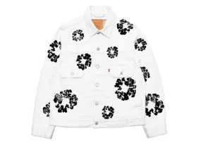 Denim Tears X Levi'S Jacket White Fashion-Forward Elastic waist