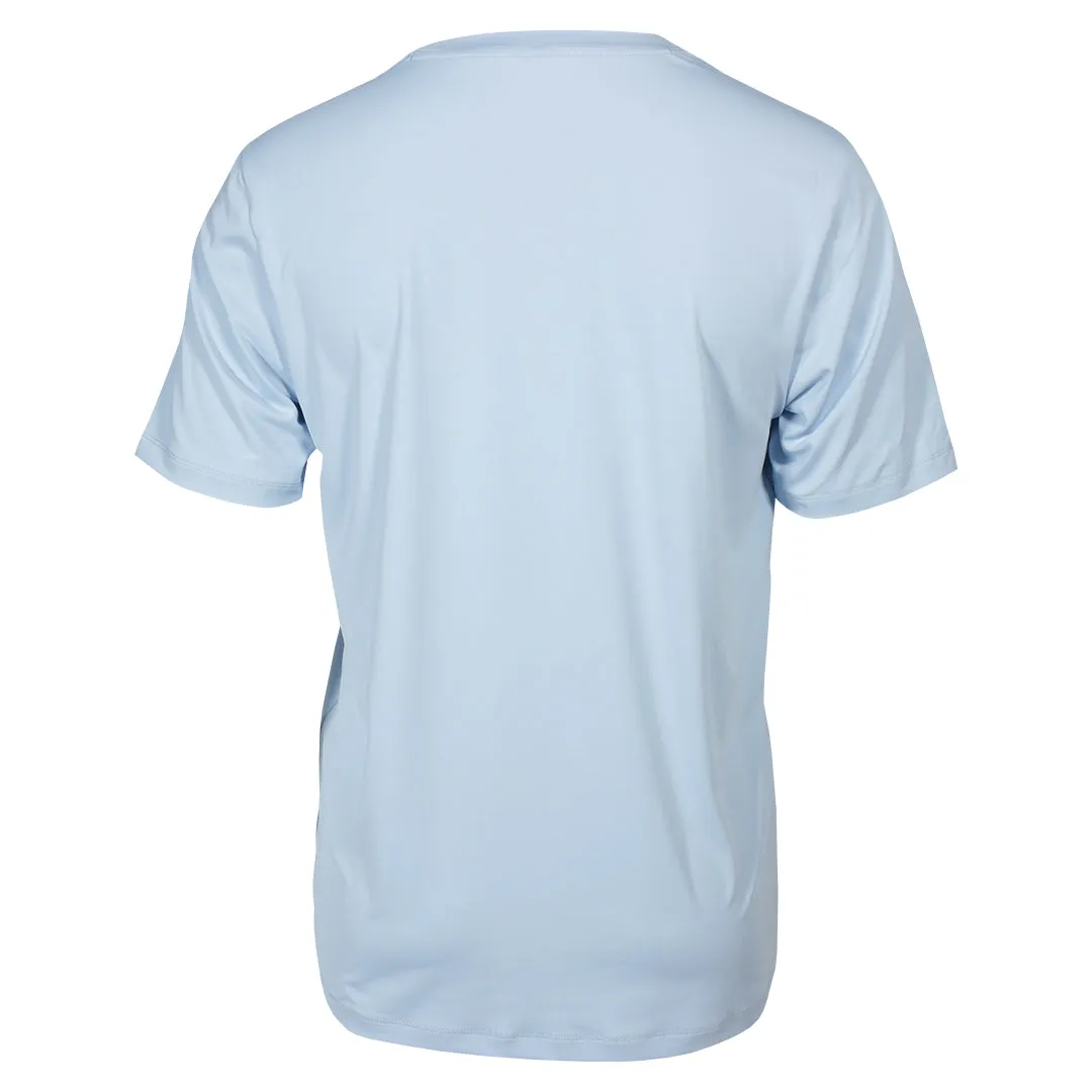 Soft Material Designer Fila Men's Volley Core Tee - Light Blue