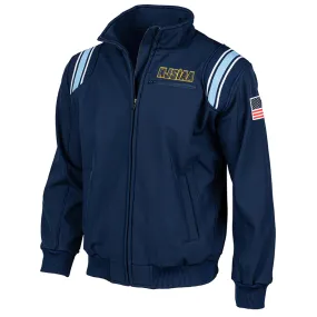 Waist Belt Seamless Stitching NJSIAA Logo Thermal Fleece Softball Umpire Jacket