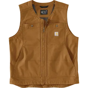 Men's Montana Relaxed Fit Duck Vest BreathableLining Quick Release Buckles