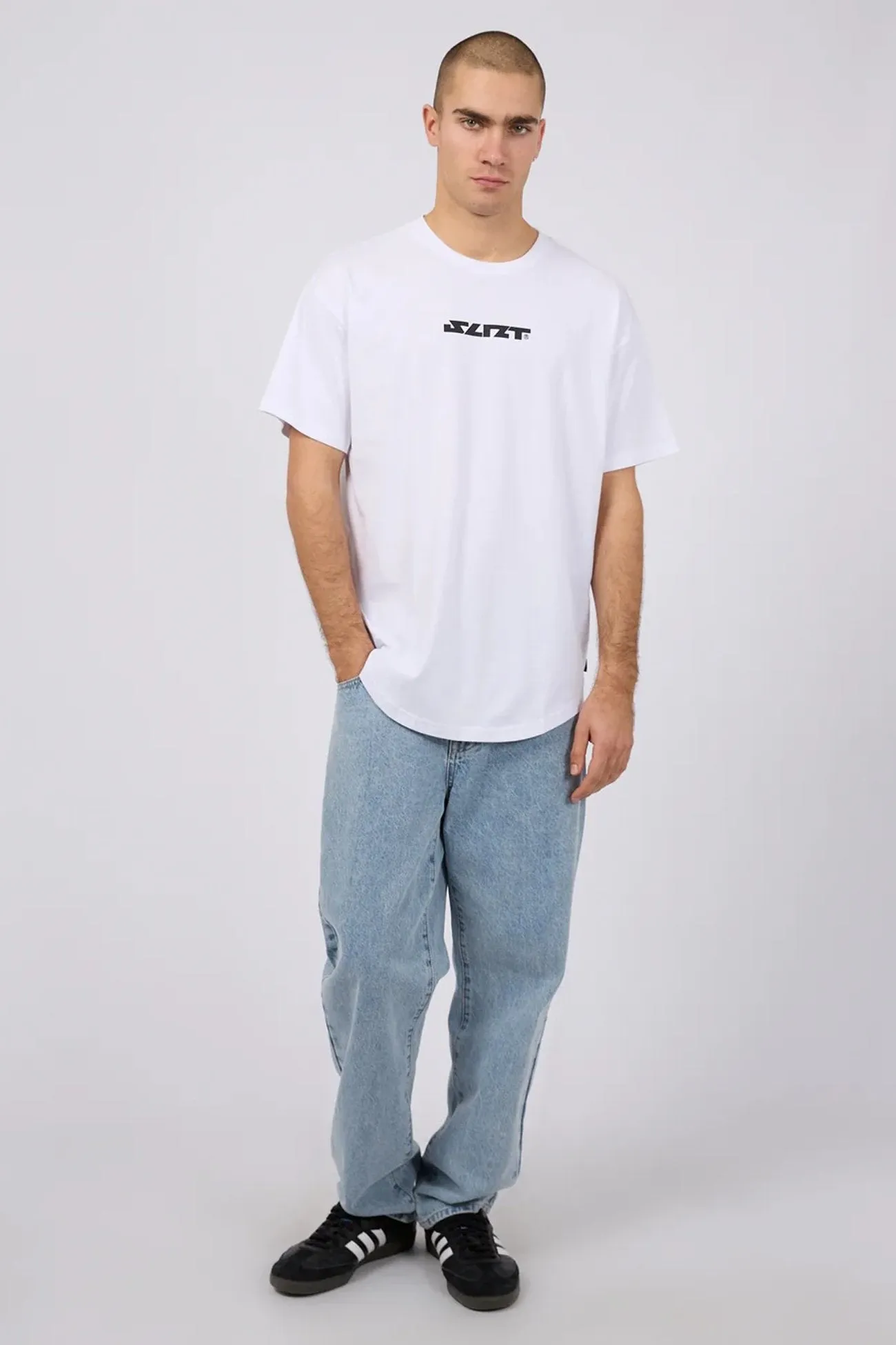 Fade Tee White Comfy Layer