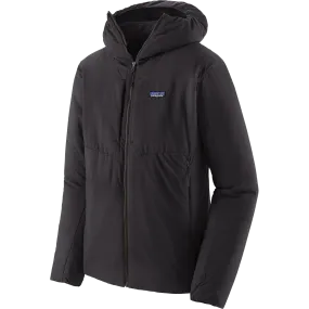 Ergonomic Shoulder Design DoubleLayeredHem Men's Nano-Air Hoody