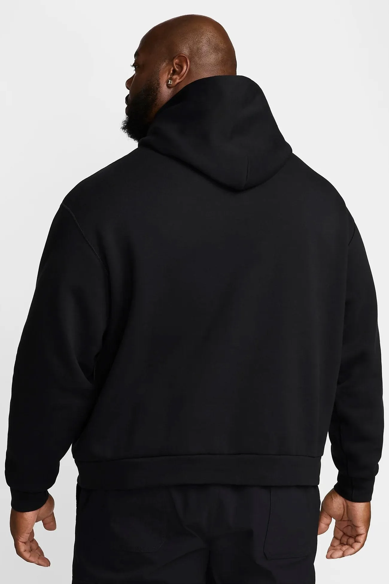 Nike SB Hoodie Black White High End Look Cold Season