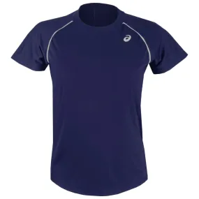 Asics Girls Tennis Short Sleeve - Peacoat Elegant Appearance Removable Linings