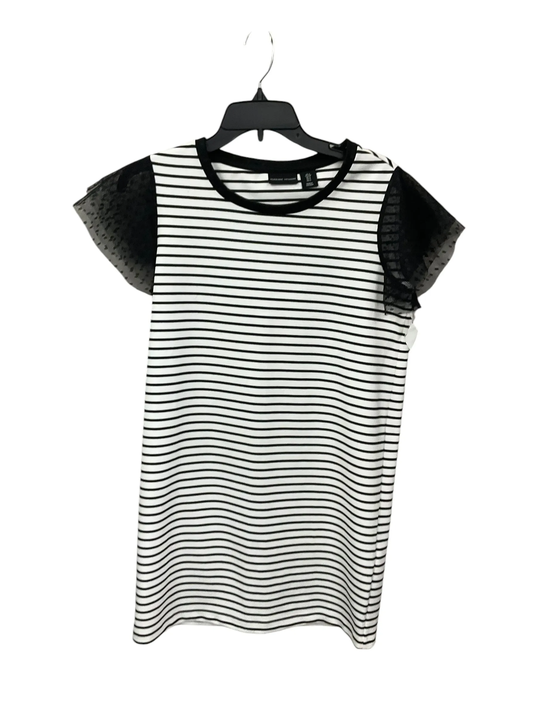 Casual Outfit Dress Casual Midi By Adrienne Vittadini In Striped Pattern, Size: 0