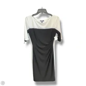Dress Casual Midi By Chaps In Black & White, Size: M Walk Grace Easy-to-style casual dress