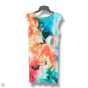 Perfectly Fit Look Dress Casual Midi By Chicos In Multi-colored, Size: L