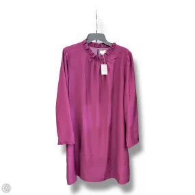 Mood Focused Simple yet chic gown Dress Casual Midi By J. Crew In Purple, Size: 1x