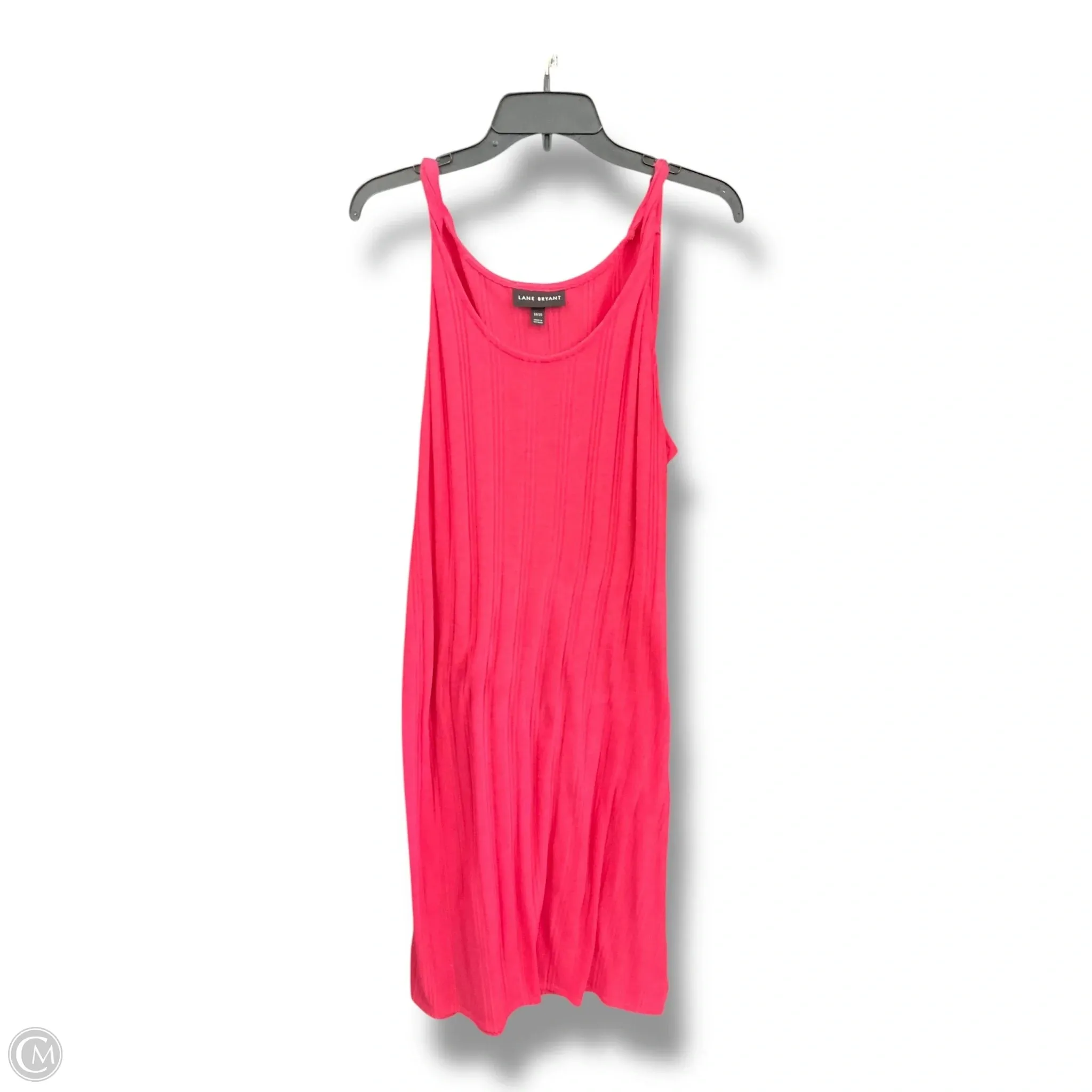 Dress Casual Midi By Lane Bryant In Magenta, Size: 2x Vibrant Design