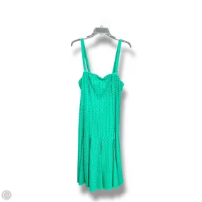 retro-style Dress Casual Midi By Maeve In Green, Size: Xl