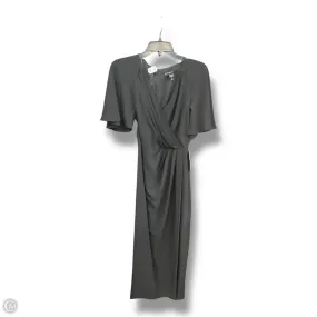 Dress Casual Midi By Maggy London In Black, Size: 4 Stud-Detail Chic Style