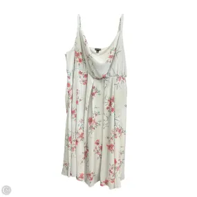 Dress Casual Midi By Torrid In Grey, Size: 1x Draped Layer Confident Mood