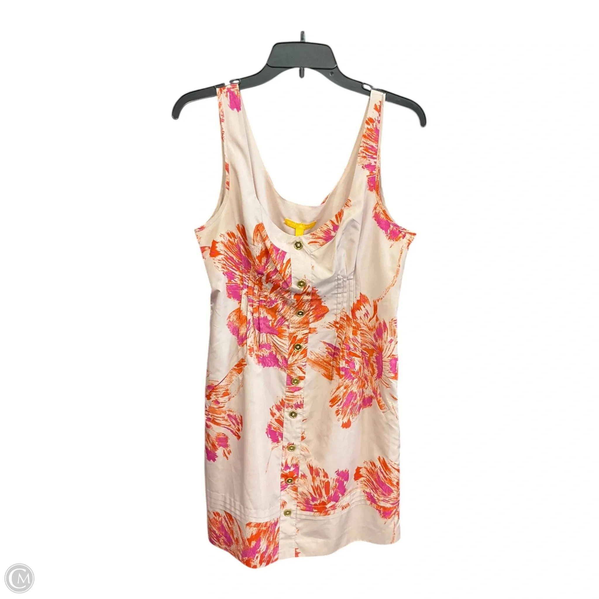 Dress Casual Short By Clothes Mentor In Tropical, Size: M Polished Cut